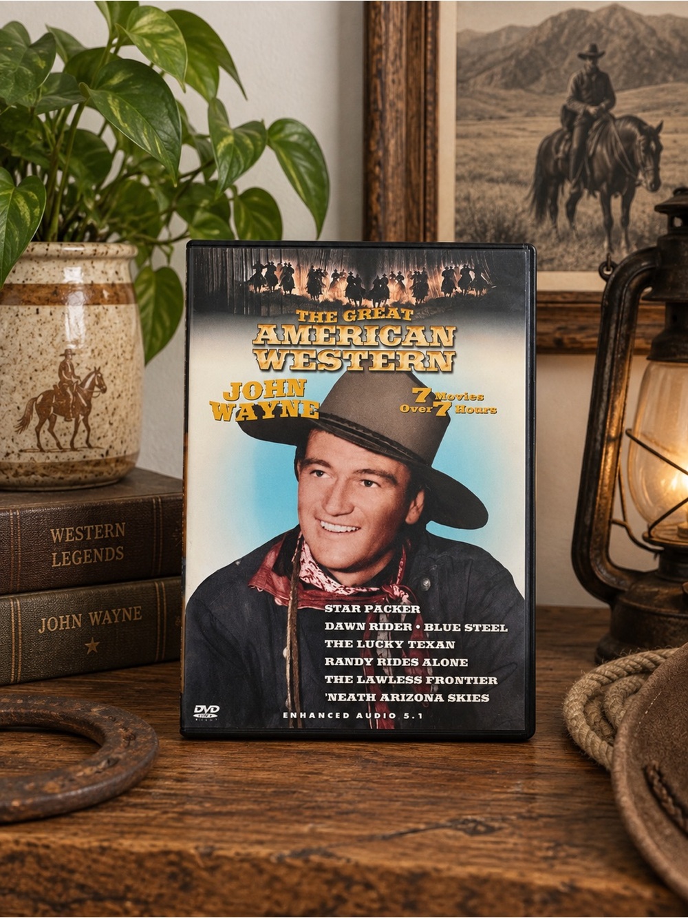 Vintage John Wayne “The Great American Western” DVD